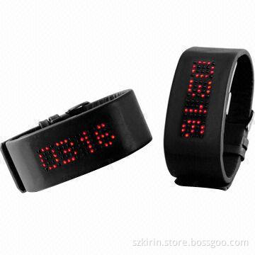Watches with Metal Alloy Case, PU Strap, Stainless Steel Back and Buckle